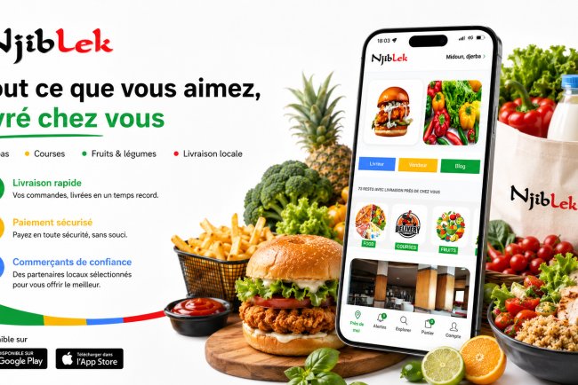 Page de Telechargement de nos Applications