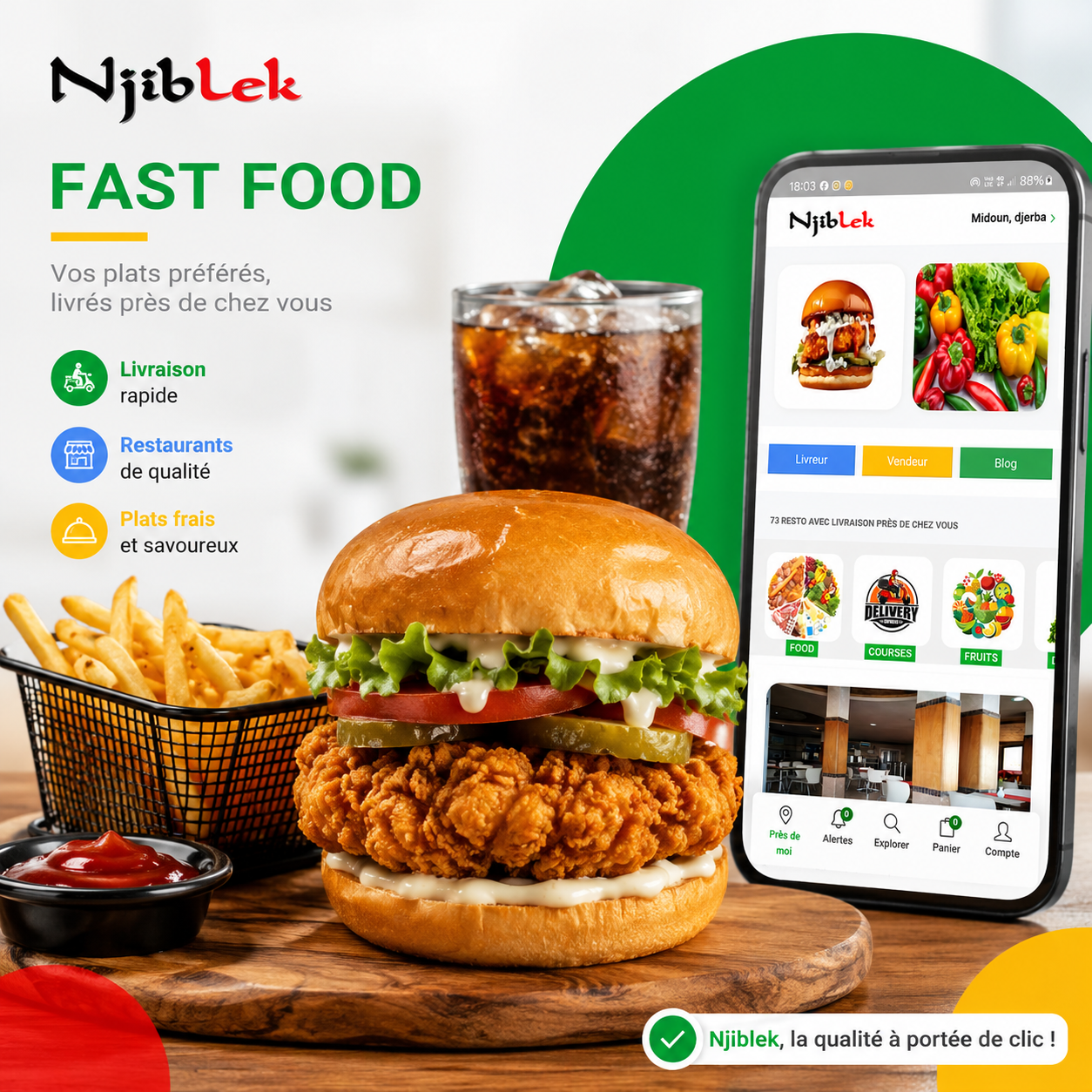 Vos repas préférés avec Njiblek