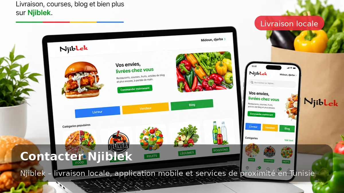 Contacter Njiblek - service local Njiblek