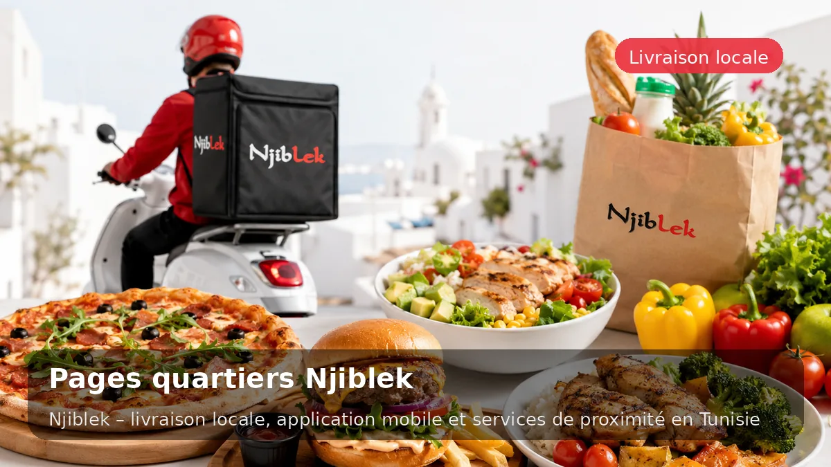 Njiblek à Index.Html | Livraison locale et commerces proches - service local Njiblek