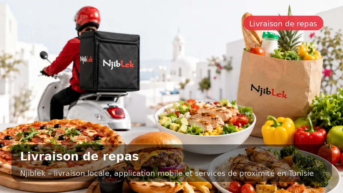 Restaurant partenaire Njiblek | Recevoir plus de commandes locales - service local Njiblek