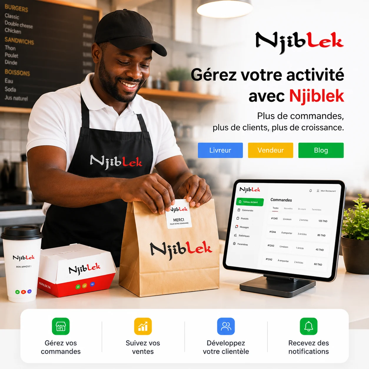 Ajouter mon restaurant à Njiblek